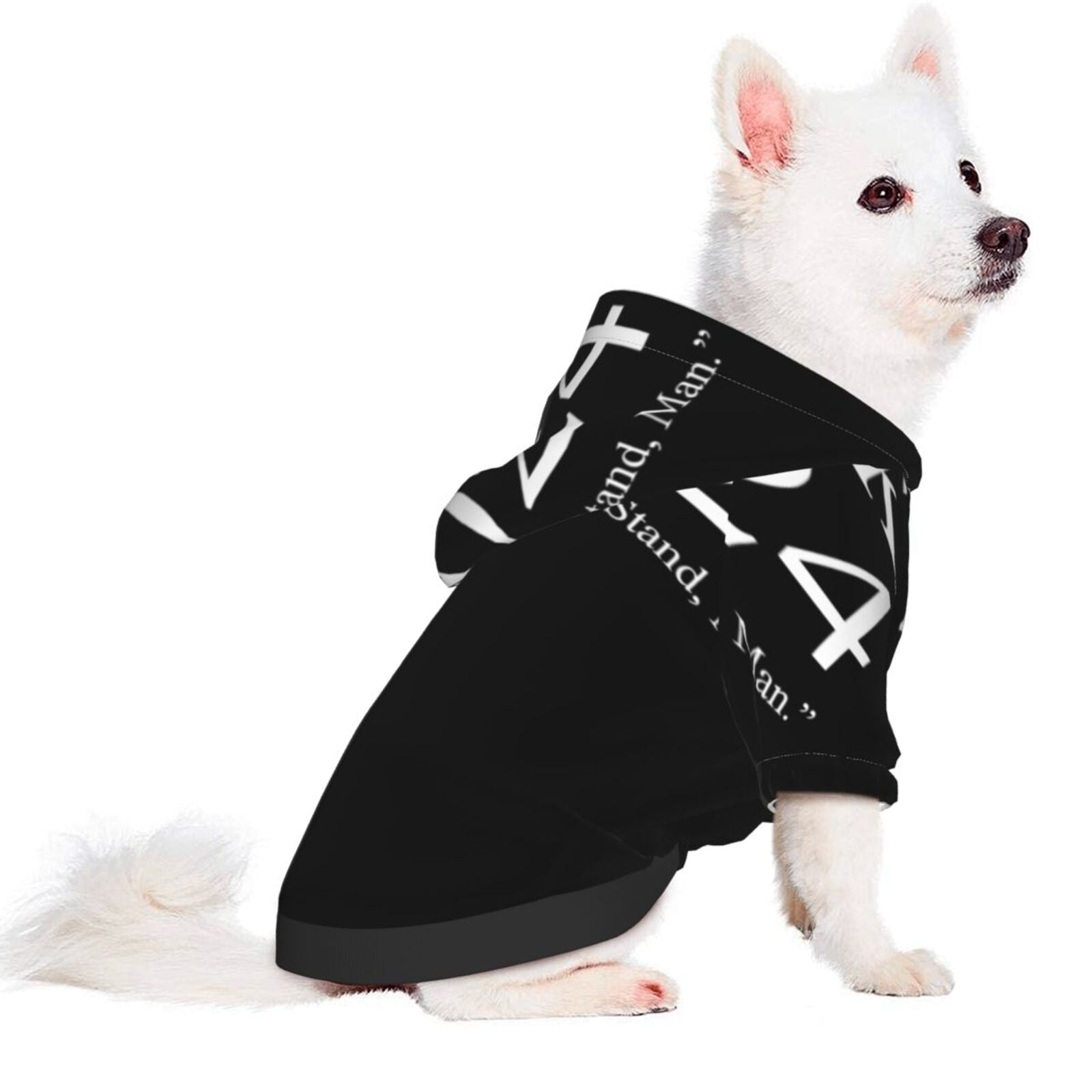 Lebowski 24 Small Dog Sweater Hoodies Hoodie Pet Sweatshirt Doggie Hooded OutfitsPet Clothes for Dog Small Pets Wear Hoodies Walmart