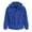 Blue, variant on Leesechin Big & Tall Men's Solid Fashion Puffer Jacket Tooling Warm Plus Vvelvet Thick Zipper Closure Coat