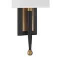 thumbnail image 4 of ARD-832-MK-VG Crystorama Lighting Ardson - 1 Light Wall Sconce-17.75 Inch Tall and 7 Inch Wide-Matte Black/Vibrant Gold Finish, 4 of 7