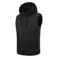 thumbnail image 4 of qucoqpe Plus Size Heated Vest for Men Women 15 Heating Heated Vest Winter Heated Jacket with Detachable Hood, 4 of 7