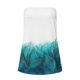 thumbnail image 2 of Gibobby Mujeres Pringting sin tirantes Bandeau Tank Casual sin mangas verano vacaciones suelta vacaciones Top camisa blusa mujeres Top(Azul,XG), 2 of 4