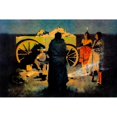 thumbnail image 3 of Remington, Frederic 14x11 Black Modern Framed Museum Art Print Titled - Shotgun Hospitality, 3 of 5