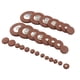 thumbnail image 1 of Almohadillas de cuero para saxofón 28pcs Sax Cojines de Cuero de Repuesto para Saxofón Soprano Romacci  Almohadillas de cuero para saxofón, 1 of 1