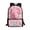 Axolotl Print, variant on Pink Axolotl Print School Backpack For Teens Primary Middle School Students Bookbag with Adjustable Shoulder Straps Front Zipper Pocket Large Capacity School Supplies Storage Bag