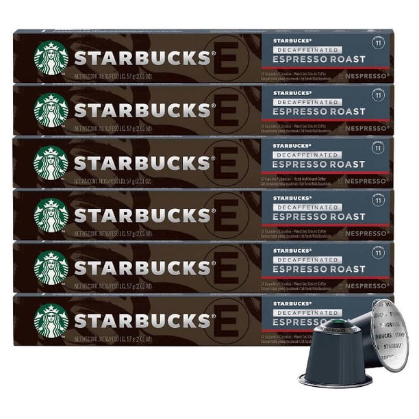 starbucks by nespresso espresso roast capsules