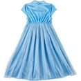 thumbnail image 2 of Disney Girls' Frozen 2 Fantasy Gown Nightgown, FANTASY ELSA 2, 8, 2 of 2