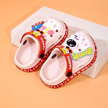 

2024 New Children‘s EVA Slippers Boys‘ Summer Baby Home Cute Baby Girls‘ Hole Shoes with Soft Sole Lightweight