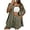 Armygreen, variant on Yumcute Women Summer Cotton Linen Short Sets 2 Piece Shorts Top Lounge Beach Vacation Two Piece Outfits Tracksuits