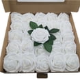 thumbnail image 2 of CNKOO Real Looking Fake Roses Artificial Flower Lifelike and Gorgeous Artificial Flower for Porch Walkway Patio and Garden, 2 of 2