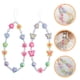 thumbnail image 3 of 2 piezas de cadena para teléfono con forma de corazón y flor de mariposa, cordón decorativo para teléfono móvil, correa de muñeca, 3 of 6