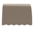 thumbnail image 2 of Awntech 4.38 Ft Savannah Waterfall Closed-Sides Awning Canopy (52.5in x 44in x 36in), Taupe, 2 of 2