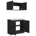 thumbnail image 2 of Strong Black Cabinet - Improve Garage Storage Efficiency, 2 of 3