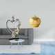 thumbnail image 2 of Estatua de pareja,Figura de pareja besándose,regalo de boda moderno,Escultura de frutas,Figura decorativa de fruta para decoración del hogar,Escultura de estatua decorativa de resina, 2 of 8