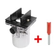 thumbnail image 3 of Trimming Machine Slotted Bracket Fittings  Woodworking Invisible Fastener Connect Component Slotting Brackets, 3 of 7