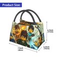 thumbnail image 3 of Power Ninjago Portable Lunch Bags Insulation Lunchbag Thermal Bento Bag Lunch Box Reusable Picnic Bag Snack Bag Ice Bag, 3 of 9