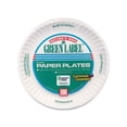 thumbnail image 2 of 10 PACKS : AJM AJMPP6GRE Green Label Paper Plates, Microwavable, 6" Diameter, 2 of 6