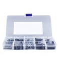 thumbnail image 2 of 150 Pcs 10 Types Puce de Circuit Intégré Puces Plates Assortiment de Puces IC Kit Adaptateur de Prise pour Réparation Électronique, 2 of 8