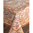 thumbnail image 3 of maison d' hermine palatial paisley 100% cotton tablecloth 60 - inch by 120 - inch., 3 of 12