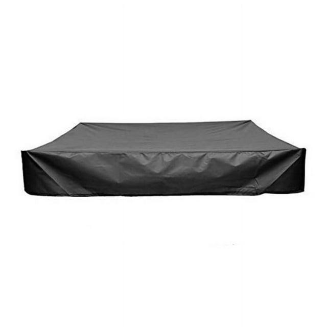 Dinheiro 180*180;Cubierta protectora a prueba de polvo negra para arenero, cubierta impermeable para piscina
