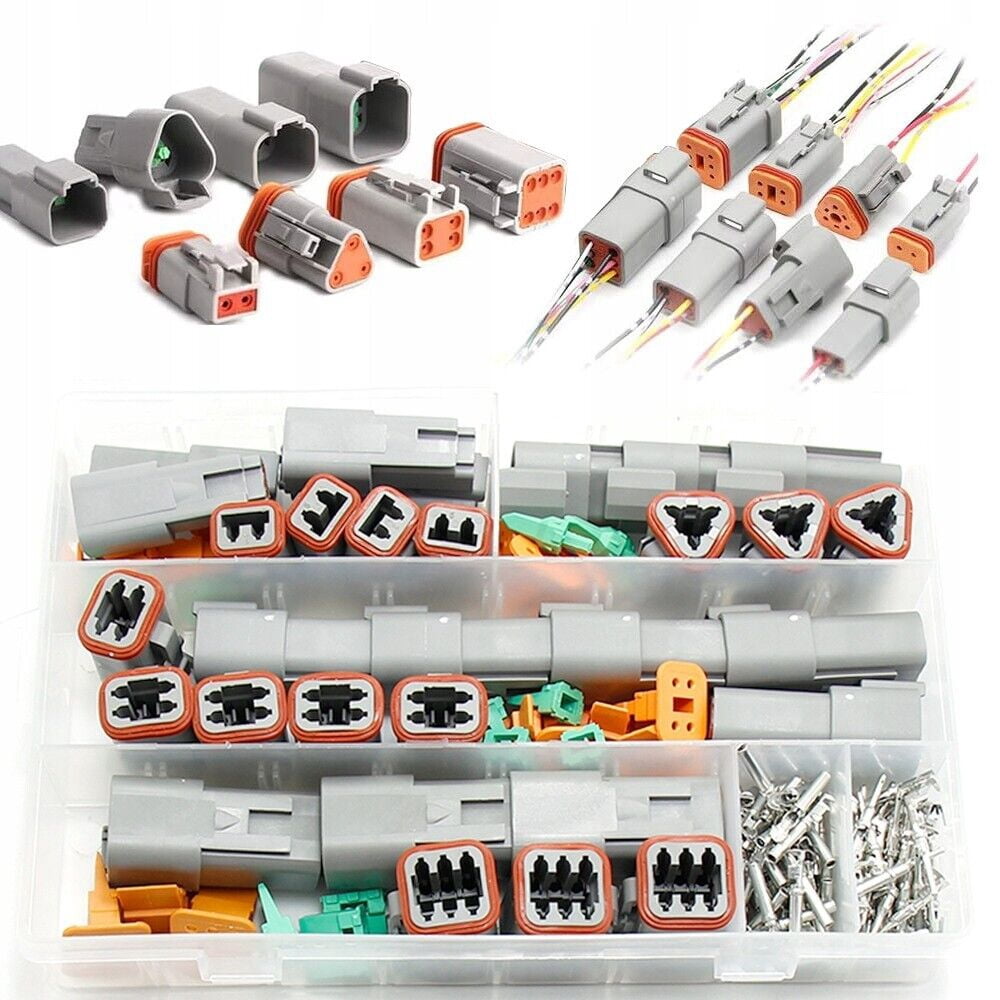 DT connector kit waterproof automotive electrical connector plug-