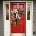 thumbnail image 3 of Farmhouse Pink Hydrangea Wreath Front Door Decor Party Decor, 3 of 9