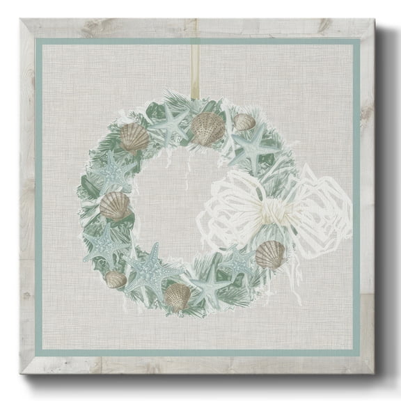 Coastal Christmas II- Gallery Wrapped Canvas