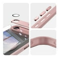 thumbnail image 3 of For iPhone 17 Air Case with Tempered Glass Camera Lens Protector, Ring Holder Kickstand Shockproof Scratch Resistant Anti-Yellow Clear Back Case Cover for Apple iPhone 17 Air,Pink, 3 of 9