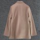 thumbnail image 4 of Blazer de mujer, moda informal, color liso, bolsillo, cuello vuelto, blusa de manga larga, blazer, blusa de dacrón para mujer, 4 of 5