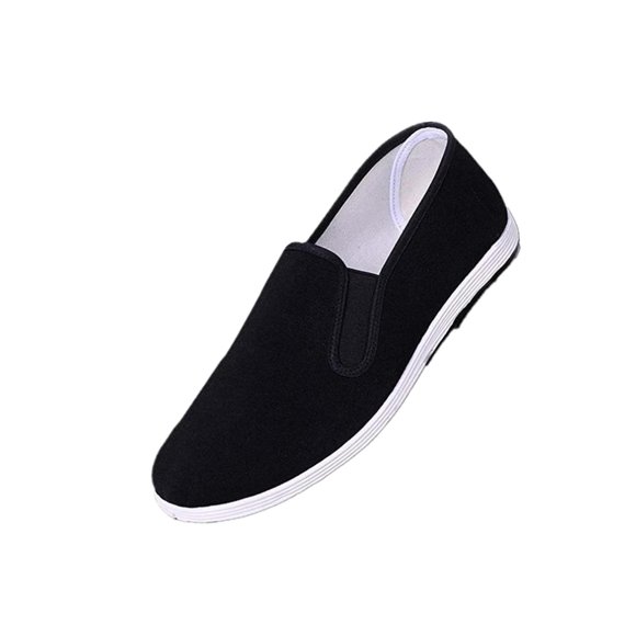 Chinese Traditional Kung Fu Martial Arts shoes Men's Shoes gifts Tai chi Slipper Shoes Black 41