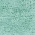 thumbnail image 5 of Faux Sheepskin Rug Blue 5x7 Soft Cozy Deep Pile Modern, 5 of 7