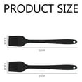 thumbnail image 5 of 2pcs BBQ Seasoning Baking Brush Large + Small - Black, 5 of 5