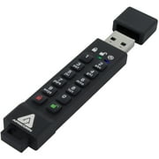 Apricorn 64GB Aegis Secure Key 3z USB 3.1 Flash Drive - 64 GB - USB 3.1 - 77 MB/s Read Speed - 72 MB/s Write Speed - 256-bit AES - TAA Compliant