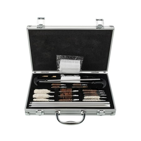 UBesGoo 126pcs Pro Universal Gun Cleaning Kit, with Carry Case, for Rifle Pistol Shotgun Firearm