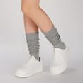 thumbnail image 3 of TYMZDYN 3 Pairs Slouch Socks for Women Size 9-11 Soft Extra Long Scrunch Knee High Boot Socks, 3 of 7