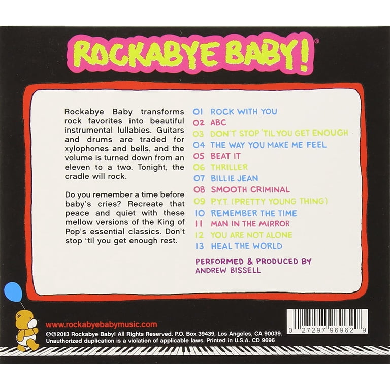 Rockabye Baby! - Lullaby Renditions of Michael Jackson - Music 