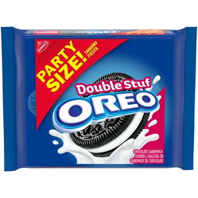 Buy Oreo Double Stuf Chocolate Sandwich Cookies Party Size 26 7 Oz Online In Jordan