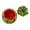 B, variant on Tuscom Watermelon Bowl Ceramic Cute Salad Bowl with Lid Fruit Bowl Dessert Bowl Novelty Yogurt Bowl Summer Tableware for Picnic Party