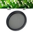 thumbnail image 3 of Filtre Polariseur Circulaire, Filtre Polariseur CPL Neutre Protecteur, Ultra Mince, Réduit la Réflexion, Améliore le Contraste, Filtre Polariseur en Verre Optique Multi-Revêtement pour Appareil Photo, 3 of 7