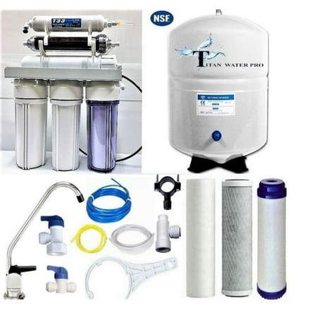 RO/DI Dual Outlet Reverse Osmosis Water Filter Systems - 100 GPD - RO-122