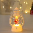 thumbnail image 3 of Linterna LED navideña portátil, adornos de muñeco de nieve de Papá Noel, luces para el hogar, Navidad, Año Nuevo, adornos navideños, regalos, luces de fiesta, 3 of 5