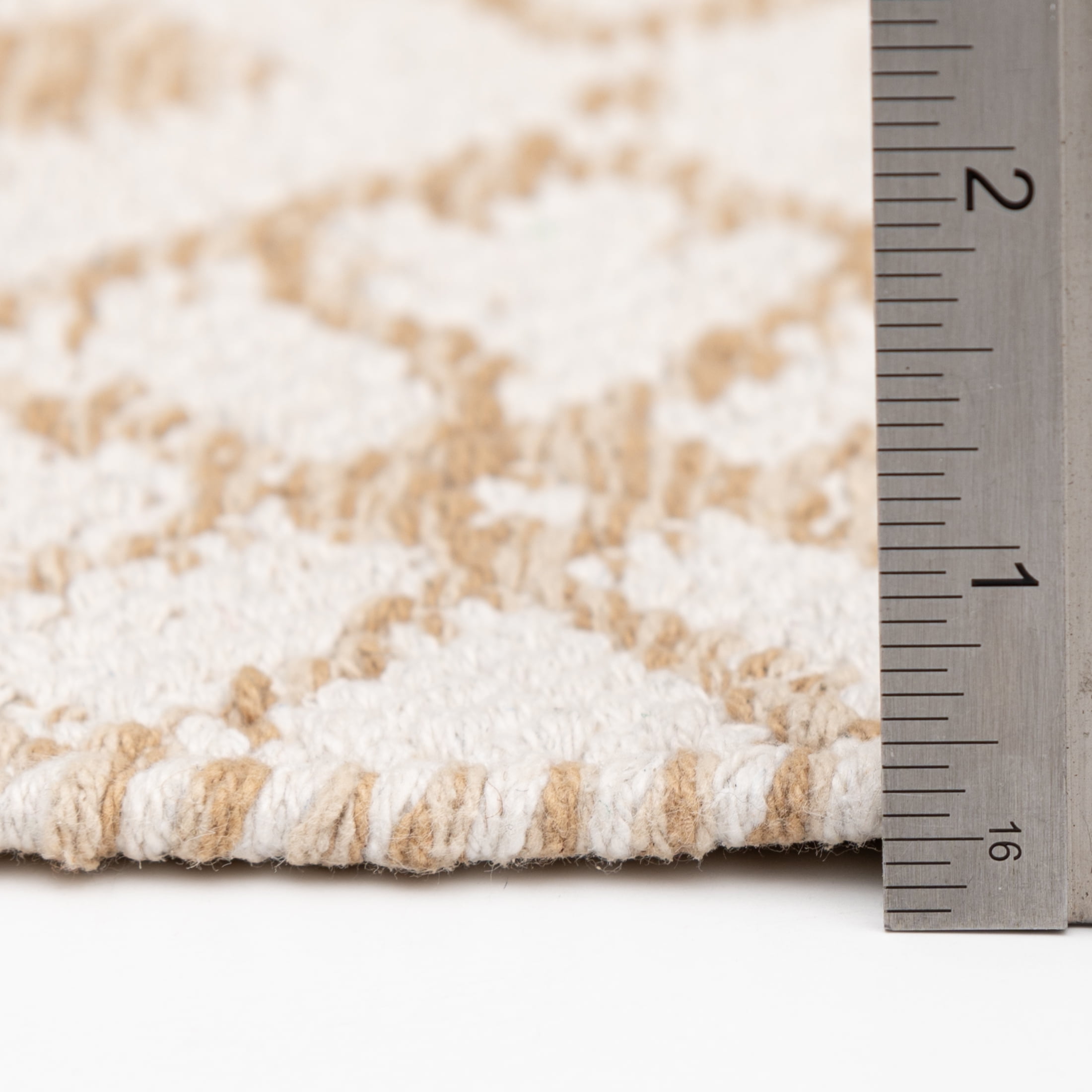 Mainstays by Becky G. & Alejandra Indoor Accent Rug, Beige Tile, 24" x 36"