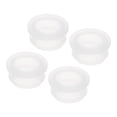 thumbnail image 1 of Uxcell 4Pcs Tapas de Grommet de Caucho de 24mm ID 19mm H 14mm Sello Antirayaduras para Caja Eléctrica, 1 of 6