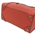 thumbnail image 4 of Pre-Owned Celine luggage micro handbag leather red 167793 (Good), 4 of 6