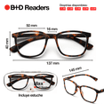 thumbnail image 4 of Lentes de Lectura B+D Max Readers Tortuga, 4 of 9