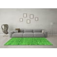 thumbnail image 3 of Ahgly Company Indoor Square Abstract Green Modern Area Rugs, 8' Square, 3 of 4