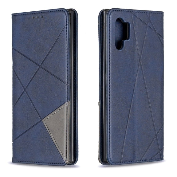 Galaxy Note 10 Pro Wallet Case, Allytech Slim Fit Folio Flip Stand Shockproof Full Protective Cards Cash Holder Magnetic Book Style Wallet Case Cover for Samsung Galaxy Note 10 Pro, Blue