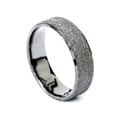 thumbnail image 2 of Mens 10K Black Gold Textured Wedding Band, 2 of 2