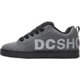 thumbnail image 3 of Men's DC Shoes Court Graffik SE Grey/Black/Grey Leather/Textile 9 M, 3 of 5