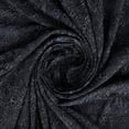 thumbnail image 2 of Zelouf Octavia Eyelet Knit  , Sewing, DIY, Crafts Fabric by the Yard, Black/steel, 10 Yard, 2 of 3