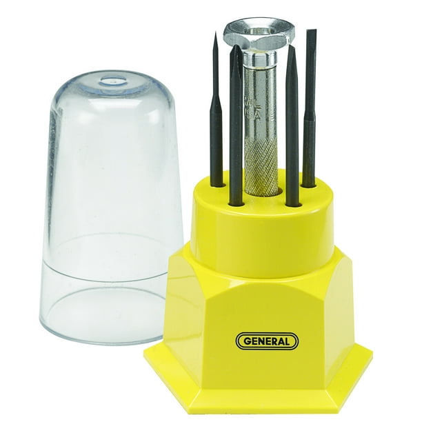 General Tools S605 FivePiece Jeweler's Screwdriver Set